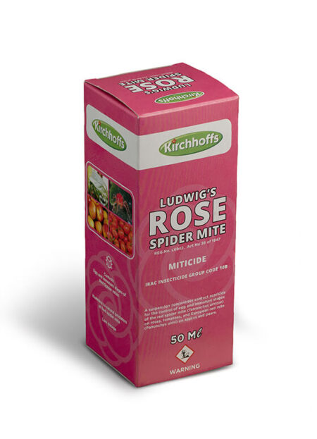 Ludwig’s Rose Spider Mite Reg.no L 6943 Act36/47  NA-R0574